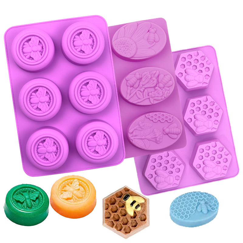 Bath Bomb Mold - Stampo per sapone a nido d'ape
