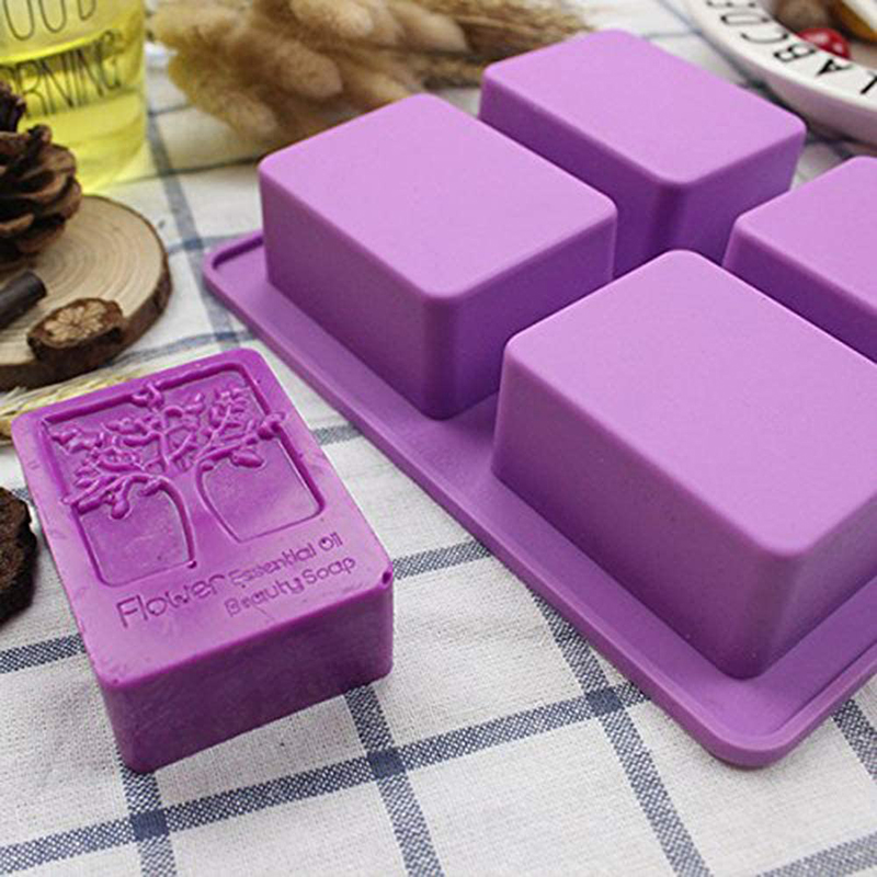Bath Bomb Mold - Rettangolo albero della vita stampo per