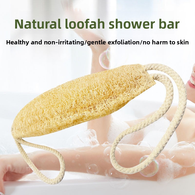Body Loofah Natural - Spugna Vegetale Naturale per il Bagno,
