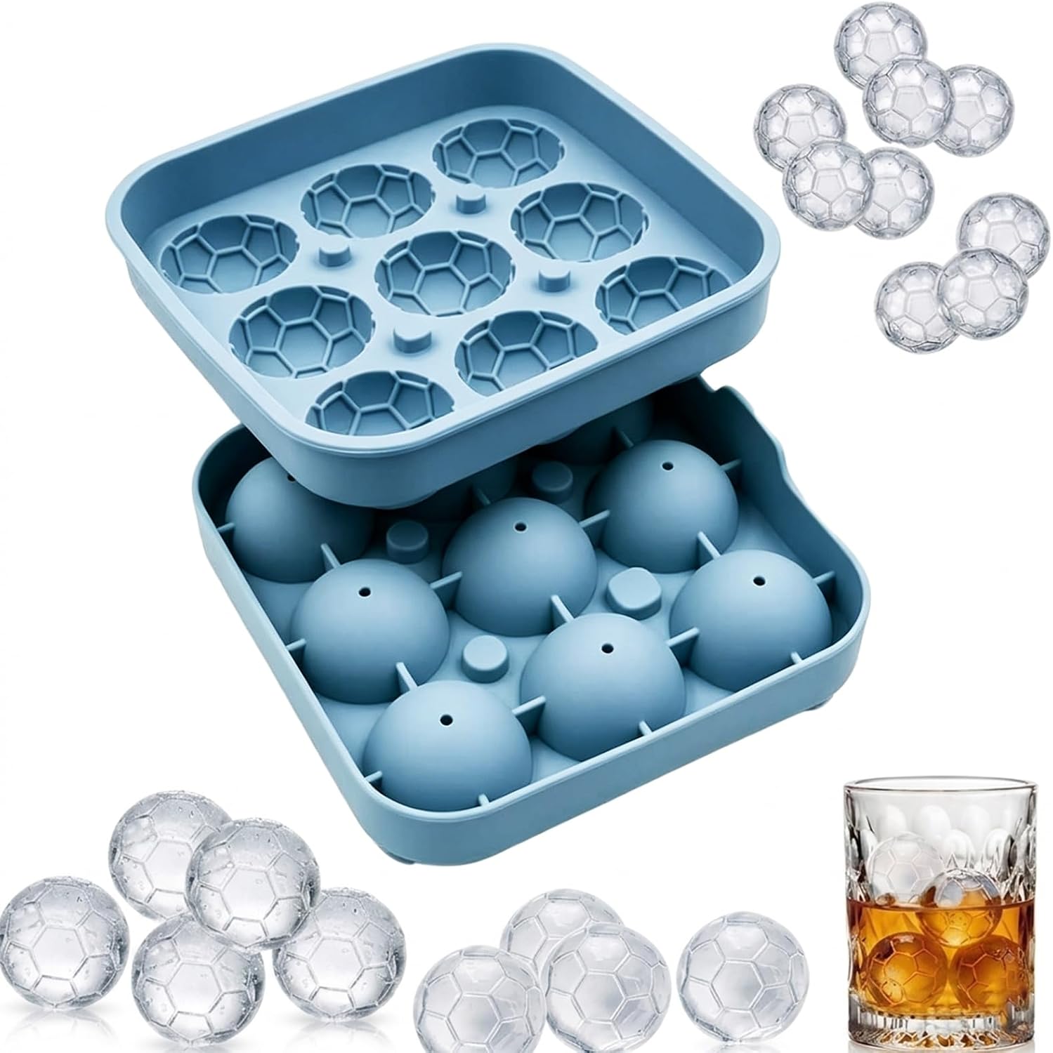 Bath Bomb Mold - Stampi per cubetti di ghiaccio a