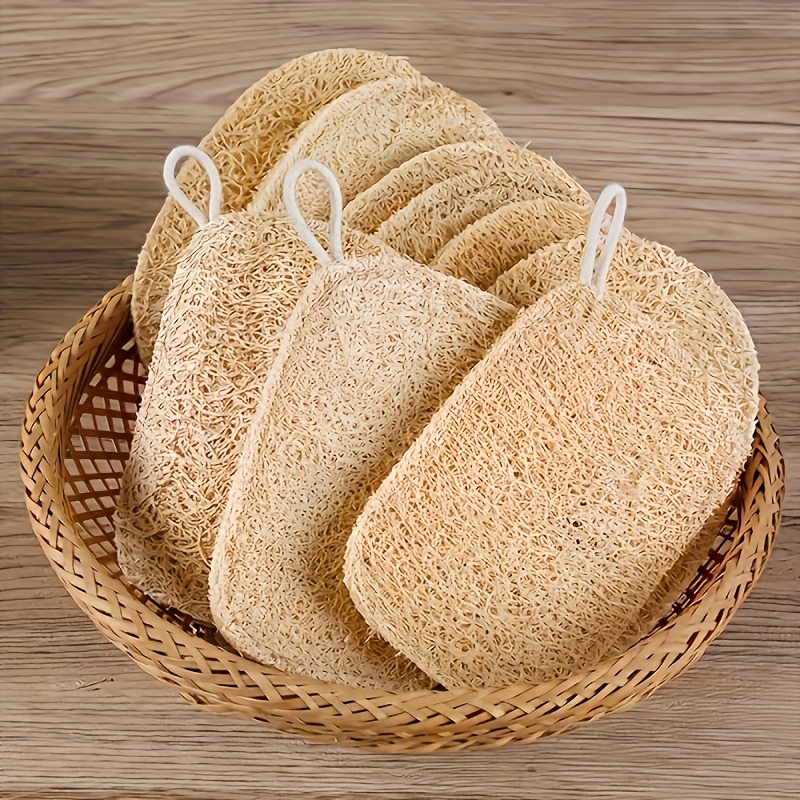 Body Loofah Natural - Spugne Esfolianti Naturali in Luffa, Delicate