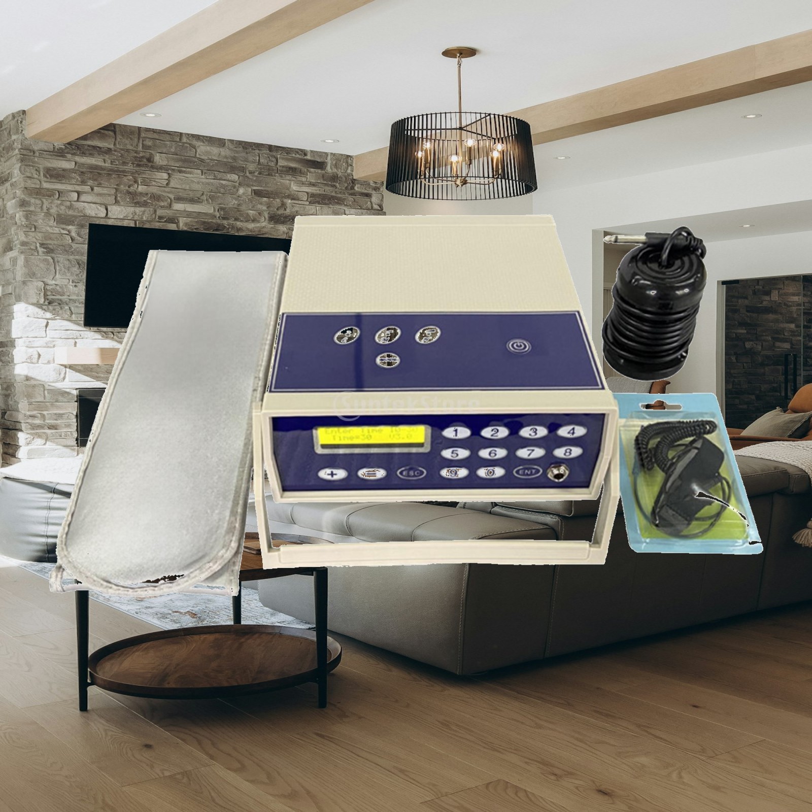 Spa Wellness Family - Massaggiatore Elettrico Pieghevole per Piedi con