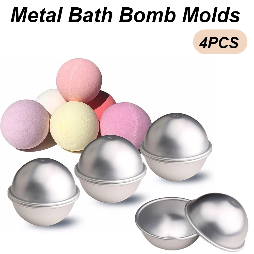Bath Bomb Mold - Set da 4 stampi per palline