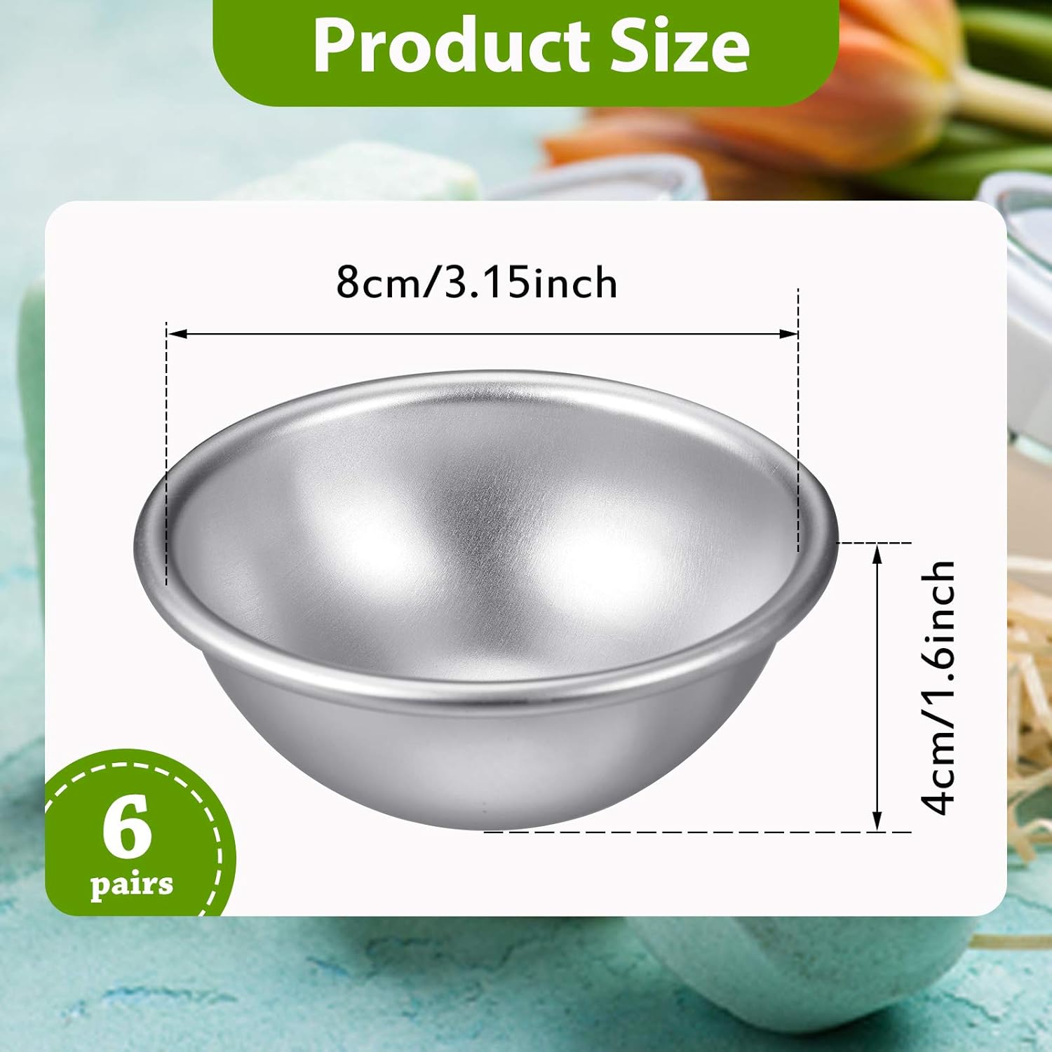 200p Extra Large 8cm Diametro  - Bath Bomb Mold recensione e prezzo