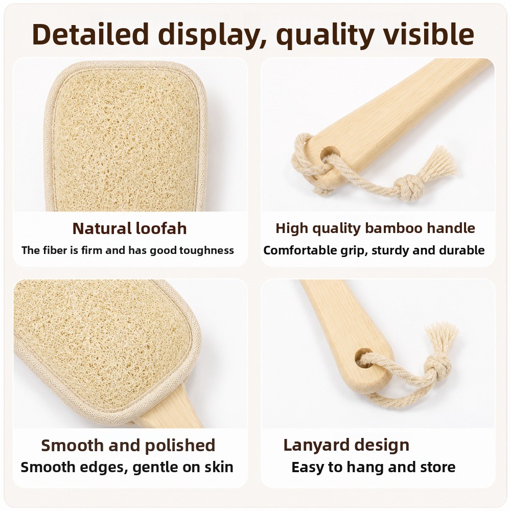 Spazzola da bagno in luffa nat - Body Loofah Natural recensione e prezzo