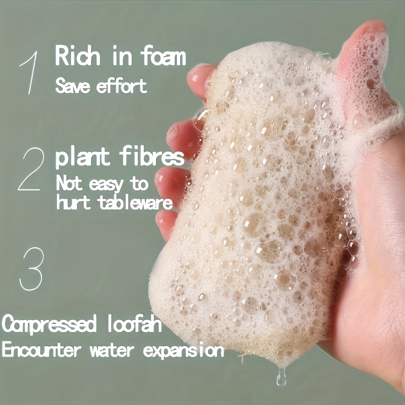 Set di 6 Spugne Esfolianti Nat - Body Loofah Natural recensione e prezzo
