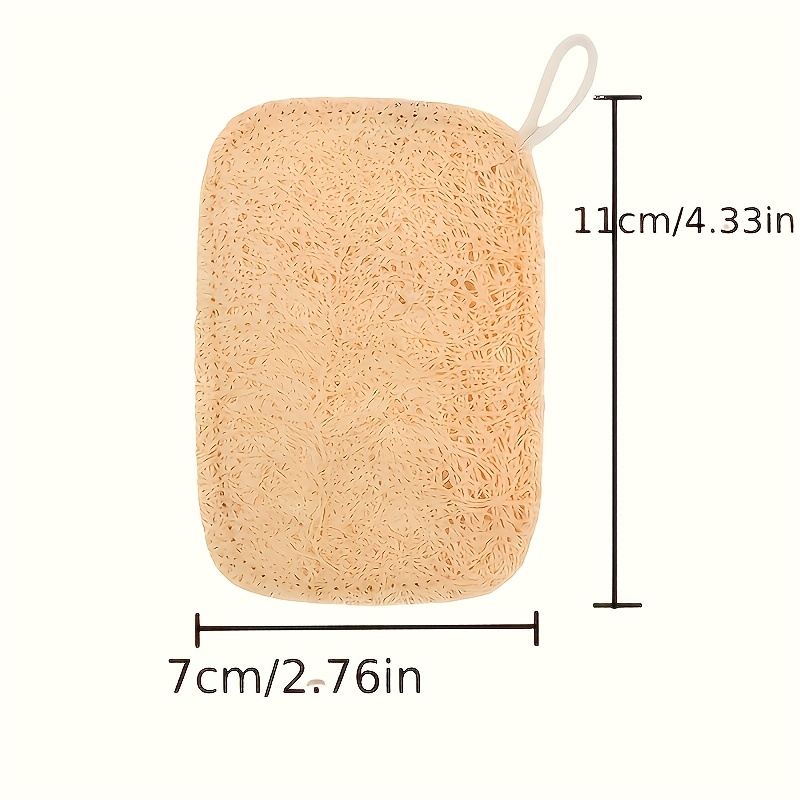 Set di 6 Spugne Esfolianti Nat - Body Loofah Natural recensione e prezzo