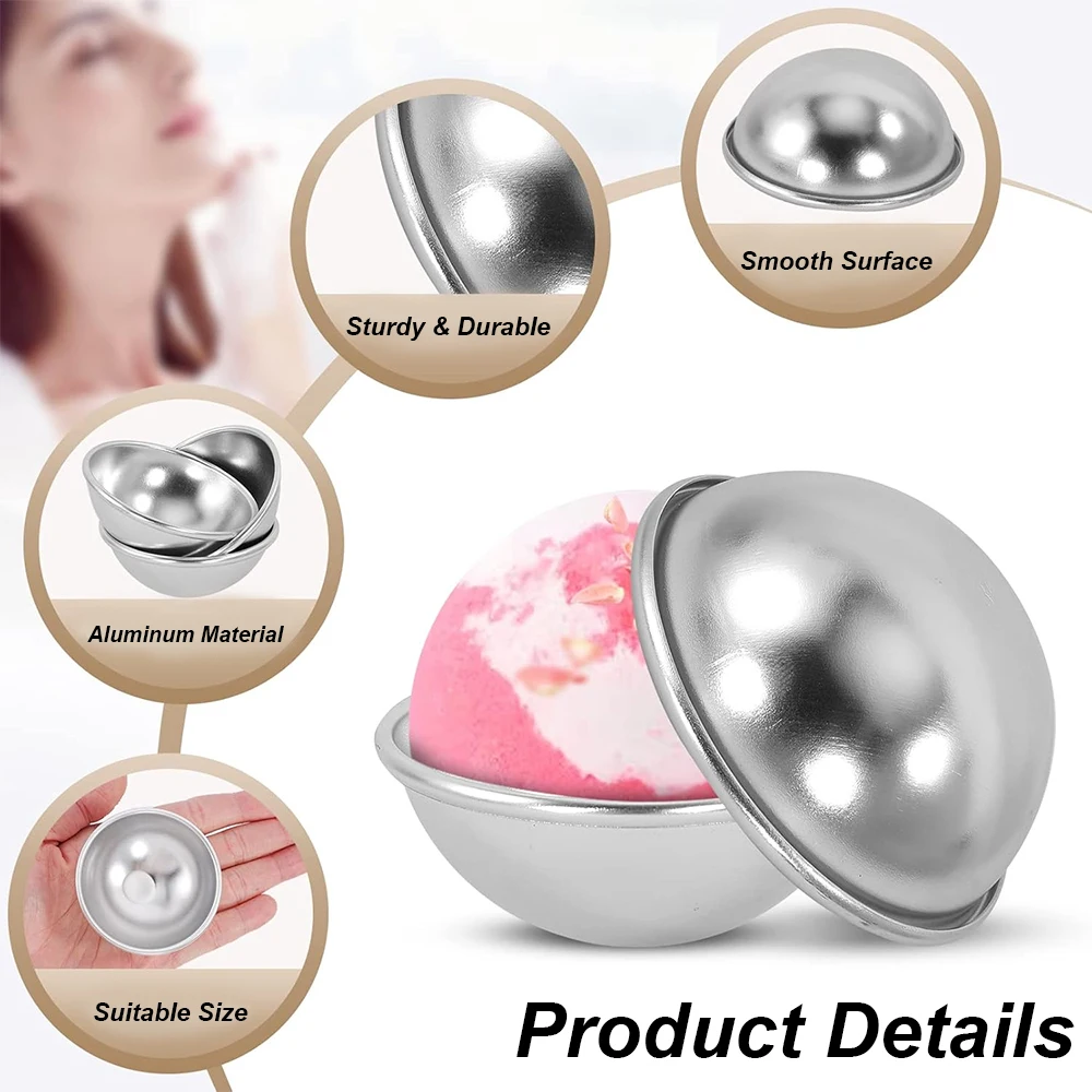 Set da 4 stampi per palline da - Bath Bomb Mold recensione e prezzo