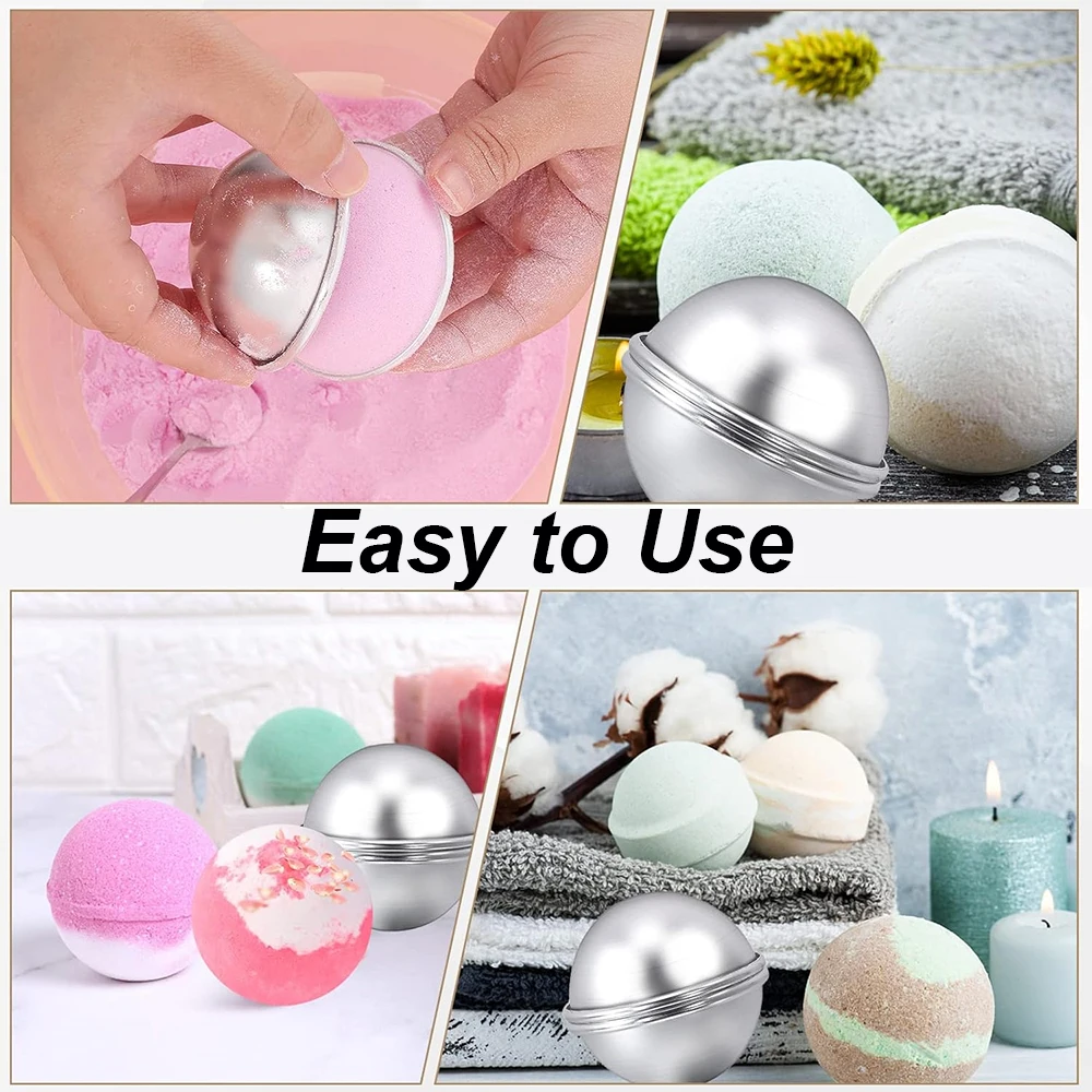Set da 4 stampi per palline da - Bath Bomb Mold recensione e prezzo